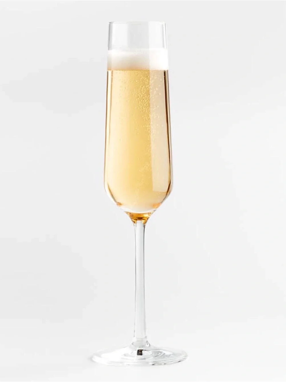 Crate&Barrel Set 4 Schott Zwiesel Tour 8oz Champagne Glasses Marked NEW